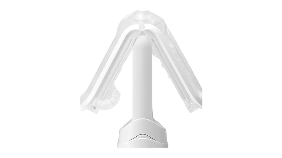 TENGA Flip Zero Erfahrungen: aufgeklappt mit transparentem Innenteil