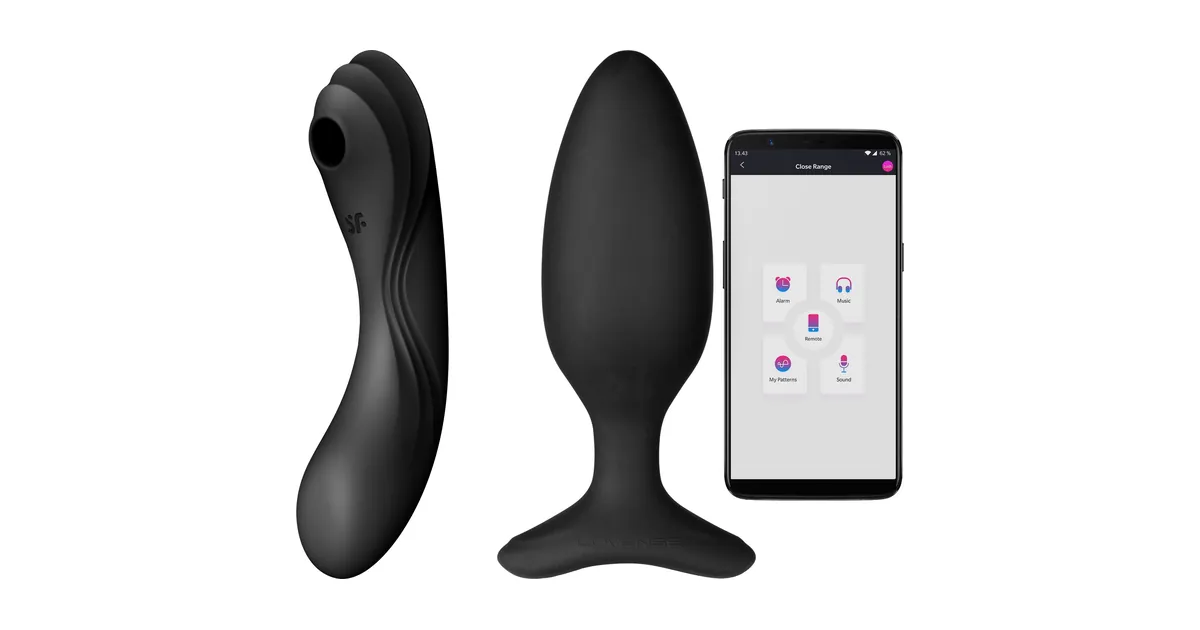 IPX wasserdicht erklärt: Satisfyer Curvy Trinity 4 und Lovense Hush 2, laut Hersteller IPX7
